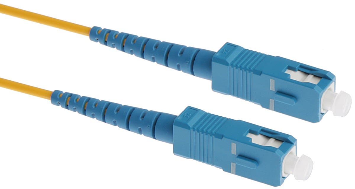 Masterlan optický patch cord, SCupc/SCupc, Simplex, Singlemode 9/125, 20m
