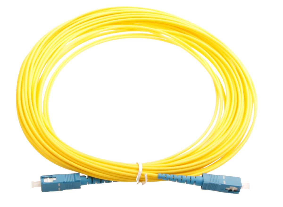 Masterlan optický patch cord, SCupc/SCupc, Simplex, Singlemode 9/125, 20m