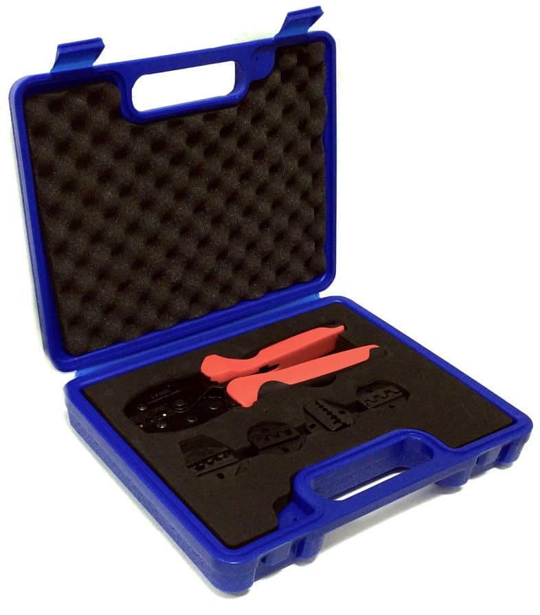 Masterlan profi krimpovací kleště pro lisovací očka a dutinky box