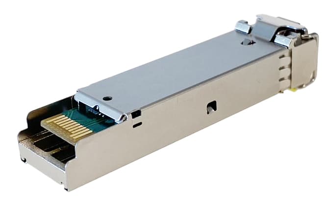 MaxLink 1.25G SFP optický modul, WDM(BiDi), SM, Tx 1550/Rx1310nm, 3km, průmyslový -40C+85C, 1x LC konektor, DDM