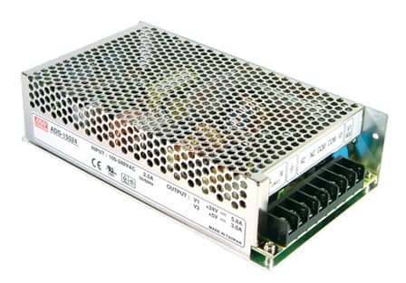 MEAN WELL AD-155B Spínaný zdroj s funkcí nabíječky (UPS) 155W 27,6 V, 5,5 A, box