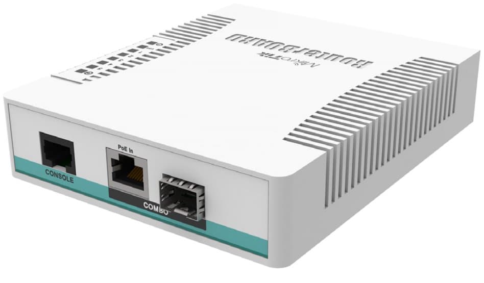 MikroTik Cloud Router Switch CRS106-1C-5S, 5x SFP + 1x Combo (SFP/ETH)