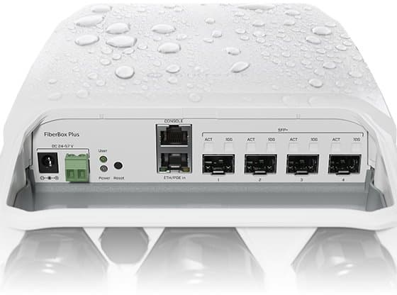 MikroTik Cloud Router Switch CRS305-1G-4S+OUT, FiberBox Plus