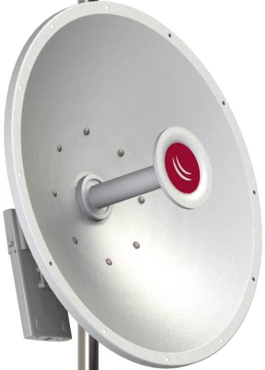 MikroTik MTAD-5G-30D3-PA, mANT30, 30dBi Parabolická anténa Dual 5GHz, 2x RPSMA, precizní úchyt