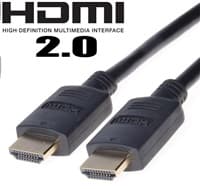 PremiumCord HDMI 2.0 High Speed + Ethernet kabel, zlacené konektory, 3m