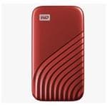 SanDisk WD My Passport SSD externí 2TB , USB-C 3.2 ,1050/1000MB/s R/W PC & Mac ,Red