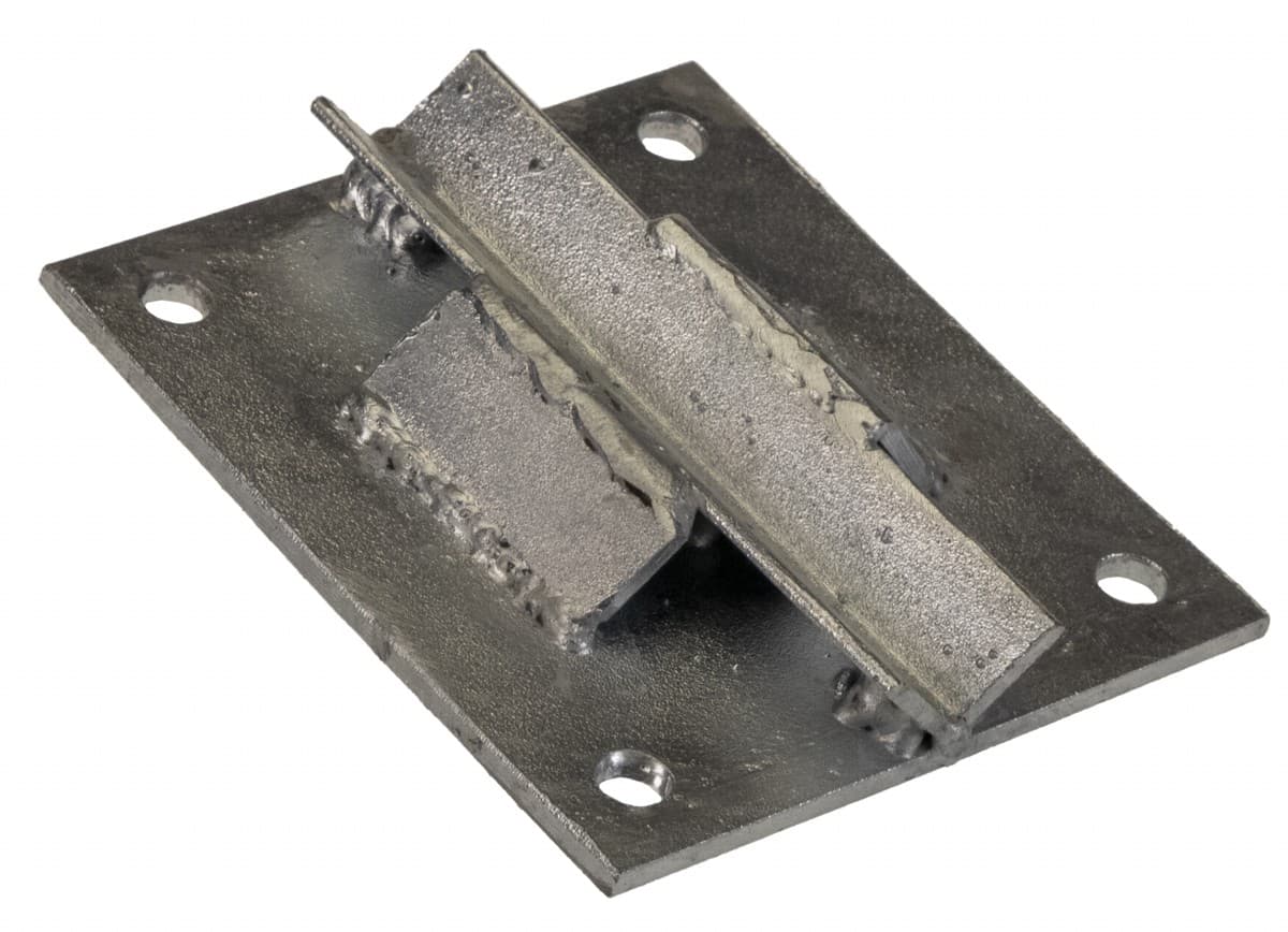 Stožárová spojka jednostranná 1x vinkl + 2x třmen s roztečí 100mm