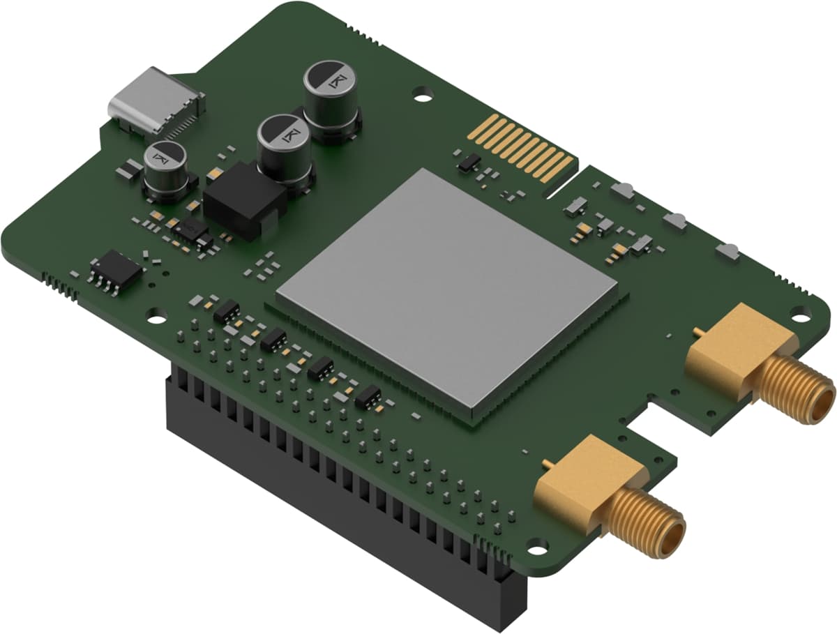 Teltonika EBD021, CALYX 4G LTE modem HAT+ pro Raspberry Pi 4 a 5