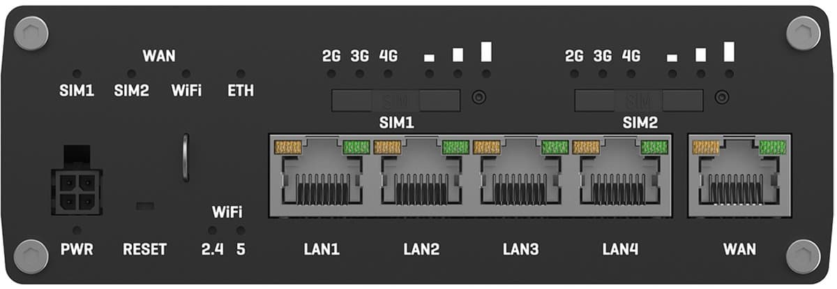 Teltonika RUTX12DUAL LTE CAT 6 Průmyslový Mobilní Router