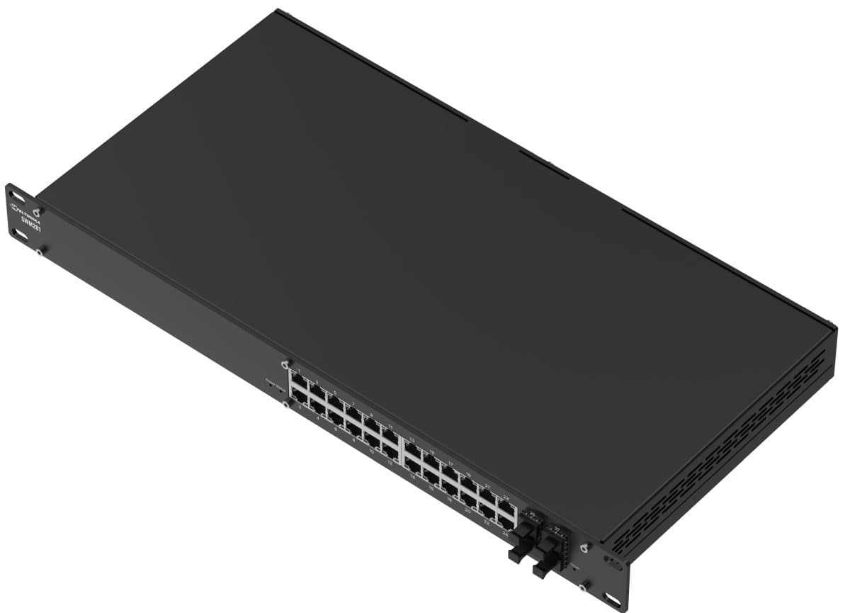 Teltonika SWM281 Průmyslový Switch s Managementem, 24x GLAN, 4x SFP