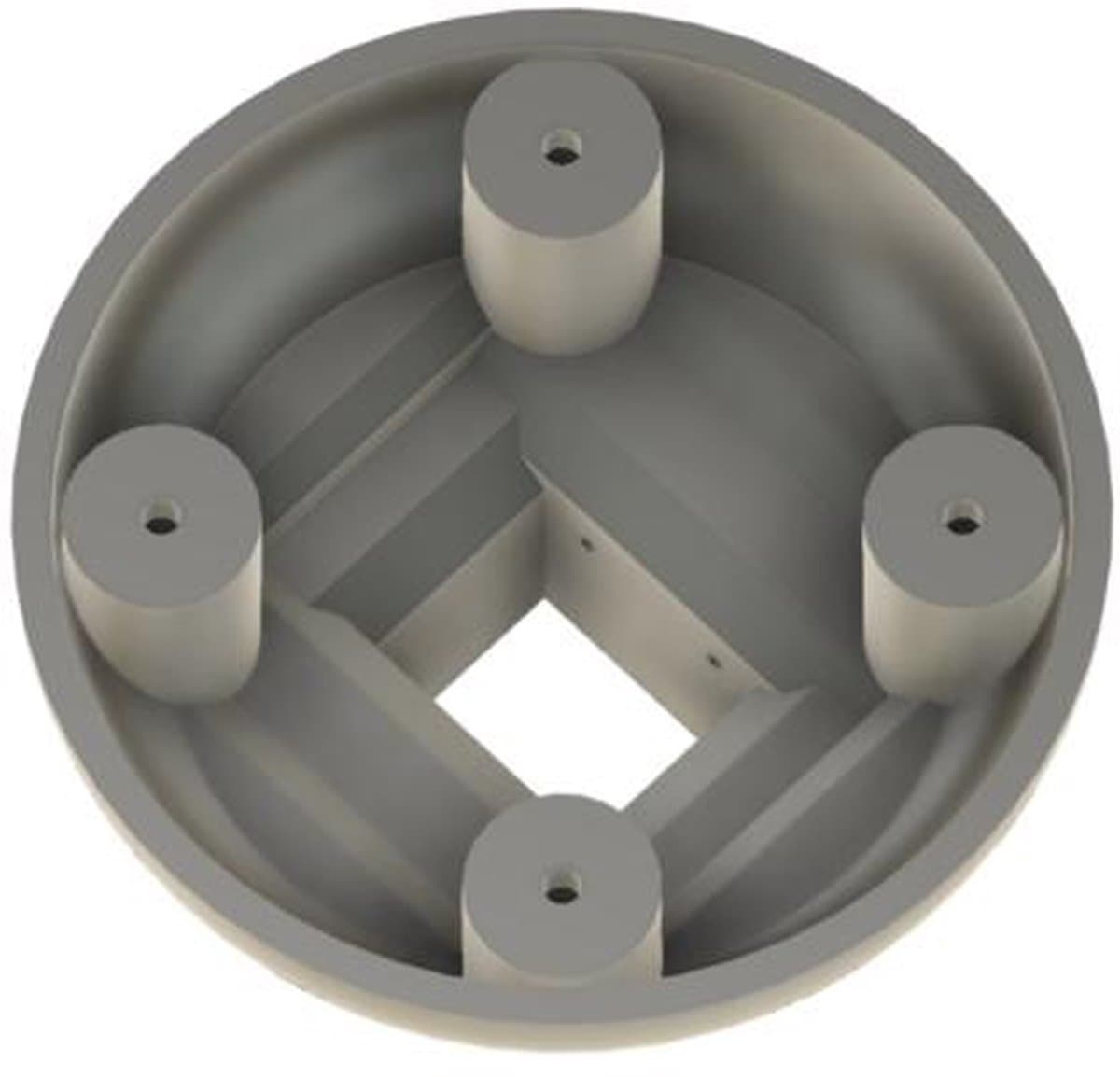 TP-LINK držák/stojan pro kamery Tapo C500/C510W/C520WS na stěnu a strop, bílý s krytkou kabelů - zvětšená verze