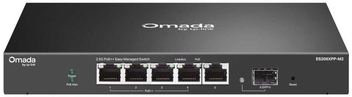 TP-Link ES206XPP-M2, Omada easy managed switch
