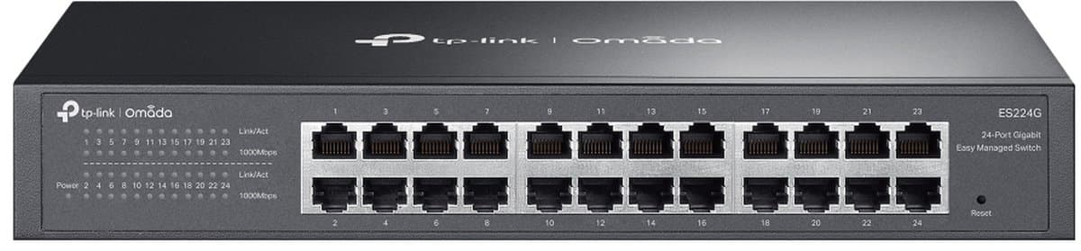 TP-Link ES224G Omada 24portový gigabitový easy managed switch
