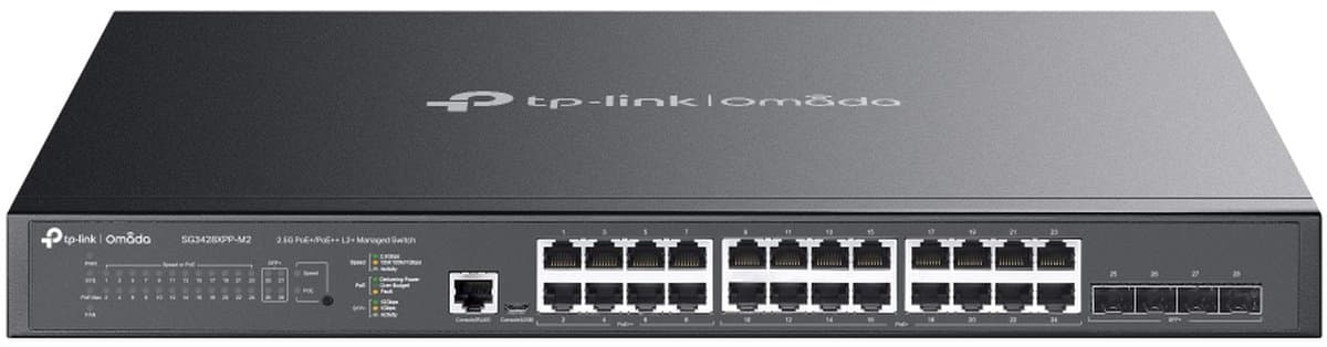 TP-Link SG3428XPP-M2, Omada L2+ managed switch, 24x PoE, 500W