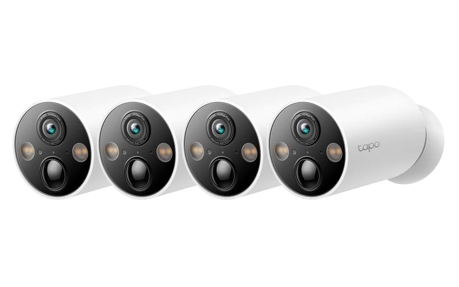 TP-Link Tapo C425(4-pack), venkovní IP kamera, 4MP, 2.1mm, WiFi, baterie