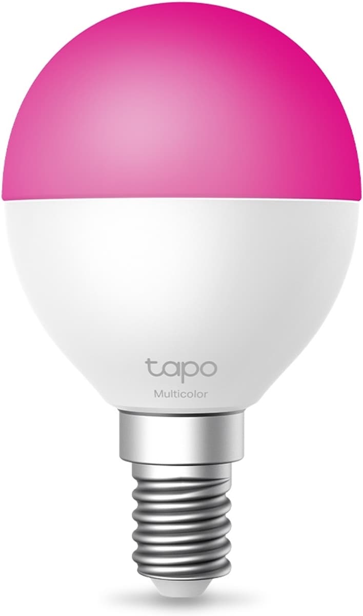 TP-Link Tapo L430P - Chytrá Wi-Fi LED Žárovka Barevná, 2500-6500K, E14