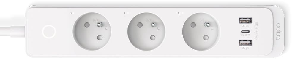 TP-Link Tapo P300 - Smart Wi-Fi napájecí prodlužovačka, 3x zásuvka