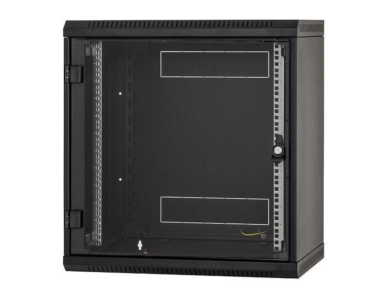 TRITON 19" jednodílný rozvaděč 6U/400mm, odnímatelné boční kryty - černý