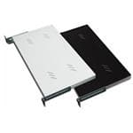 TRITON Police s perforací 19", 1U/250mm, nosnost 15kg, černá