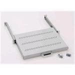 TRITON Police výsuvná 19", 1U/450mm plnovýsuv, nosnost 30kg, šedá