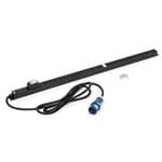 TRITON vertikální rozvodný panel 20xIEC C13 + 4xIEC C19, černý, 2x16A jistič