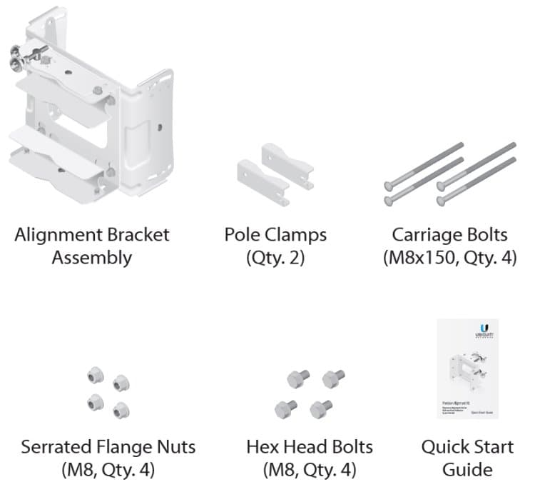 Ubiquiti PAK-620, Precision Alignment Kit, pro RD-5G30-LW, AF-5G30-S45, PBE-5AC-620, PBE-M5-620