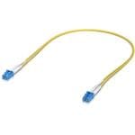 Ubiquiti UACC-OFC-S2-LULU-0.5M-50 - Optický Patch Cord LCupc/LCupc, Duplex, Singlemode 9/125, 0.5m, 50-pack