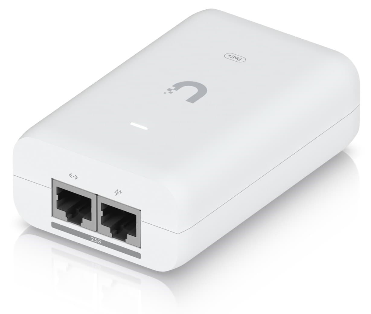 Ubiquiti UACC-PoE+-2.5G - 2.5Gbitový PoE injektor 48V/0,65A (30W), bílý
