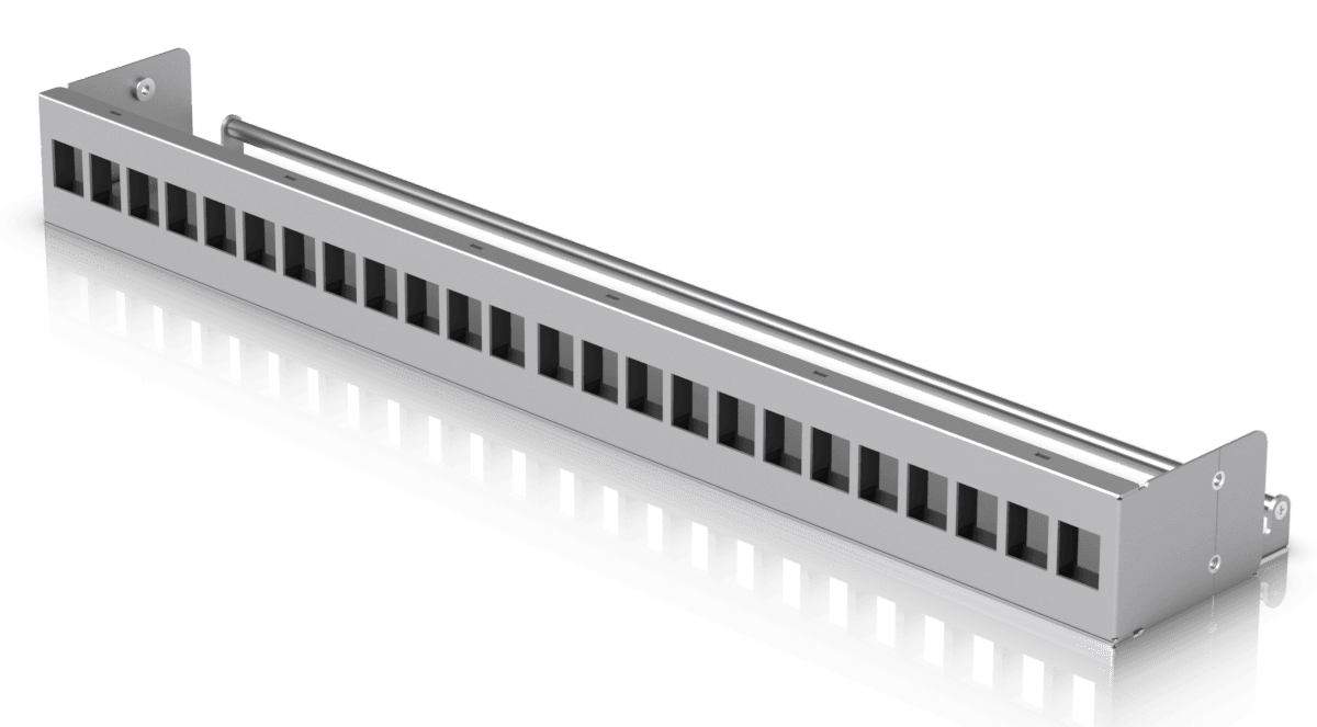 Ubiquiti UACC-Rack-Panel-Patch-Blank-24, patch panel, neosazený