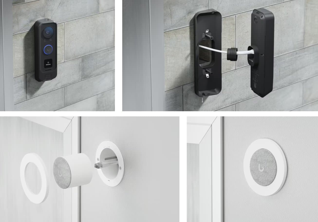 Ubiquiti UVC-G4 Doorbell Pro PoE Kit - UniFi Protect G4 Doorbell Professional PoE kit