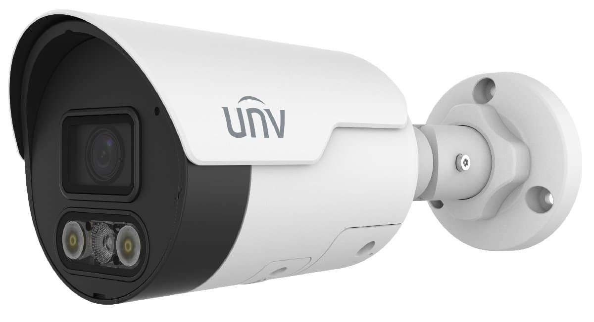 UNV IP bullet kamera - IPC2124LE-ADF40KMC-DL , 4MP, 4mm, IR + LED, easystar DL