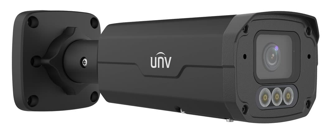 UNV IP bullet kamera - IPC2324SE-ADZK-WL-I0-BLACK, 4MP, 2,8-12mm, ColorHunter, Prime3, černá