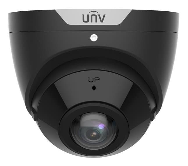 UNV IP turret kamera - IPC3605SB-ADF16KM-I0-BLACK, 5MP, 1,68mm - 180°, Mic, Prime, černá