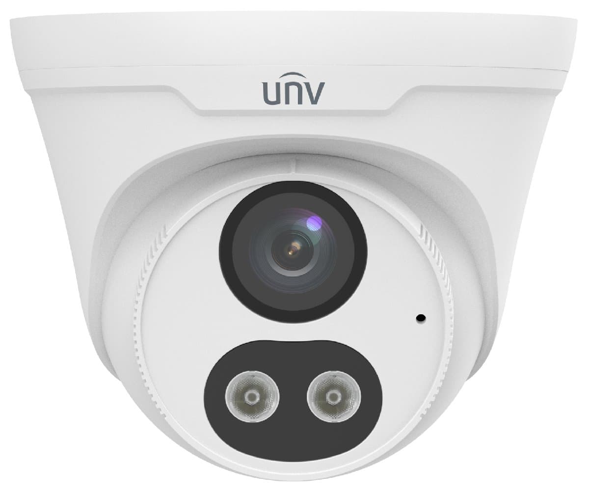 UNV IP turret kamera - IPC3614LE-ADF40KC-DL , 4MP, 4mm, IR + LED, Easystar DL