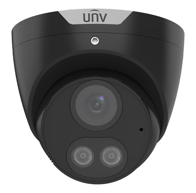 UNV IP turret kamera - IPC3615SE-ADF28KM-WL-I0-BLACK, 5MP, 2.8mm, ColorHunter, Prime3, černá