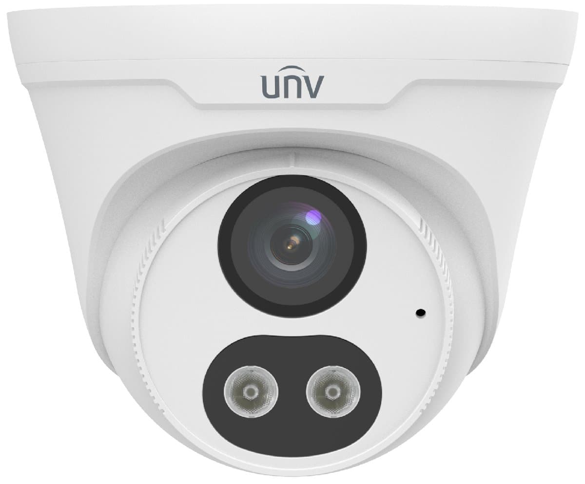 UNV IP turret kamera - IPC3618LE-ADF28KC-DL, 8MP, 2.8mm, IR + LED, Easystar DL