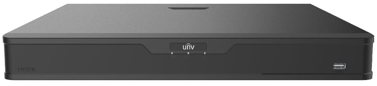 UNV NVR NVR302-16B-P16-IQ, 16 kanálů, 16x PoE, 2x HDD, AI, easy