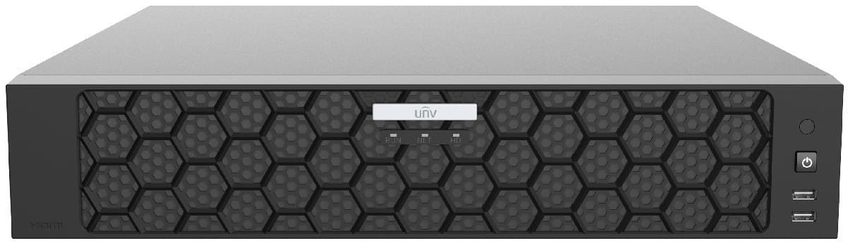 UNV NVR NVR504-64E-P24-IQ, 64 kanálů, 4x HDD, 24x PoE, RAID, Prime