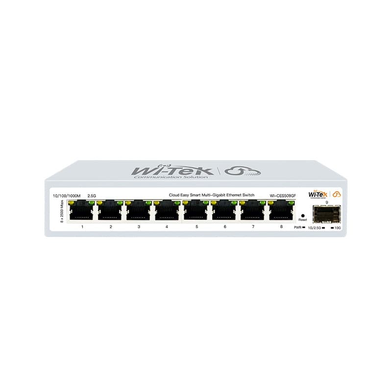 Wi-Tek WI-CES509GF Cloud Easy Smart multi-gigabit switch