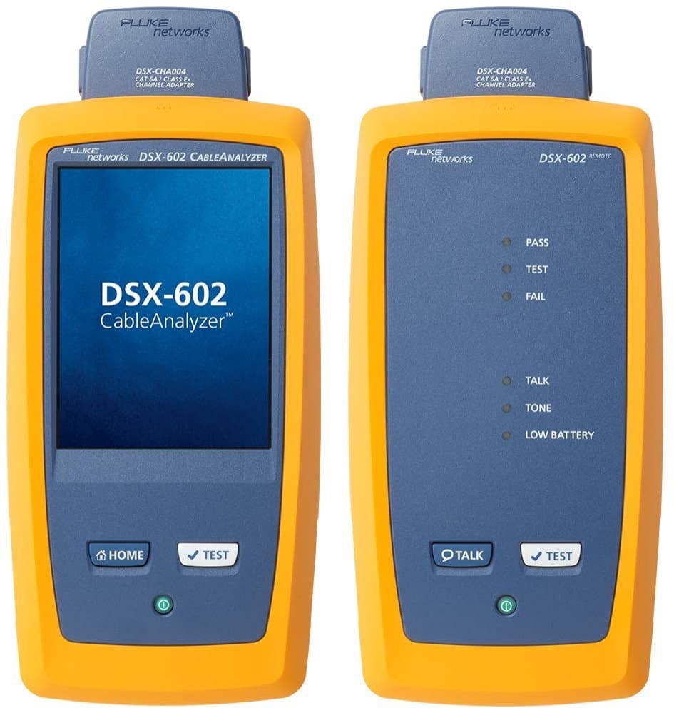 Zapůjčení certifikačního měřícího LAN přístroje Fluke DSX-602 PRO na 1 den